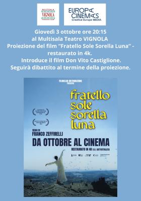 FRATELLO SOLE, SORELLA LUNA